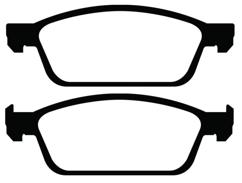 EBC Ultimax2 Brake Pad Set for Urban/Daily Driver OEM Replacement - Image 2