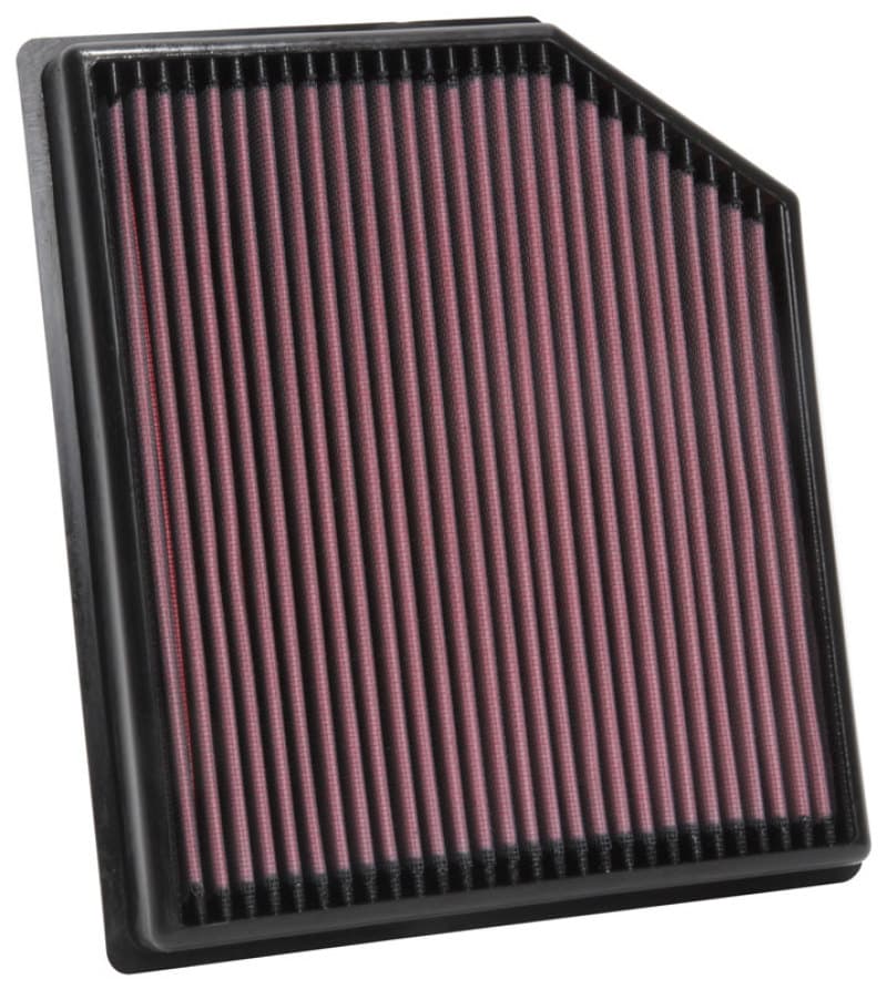K&N Engineering Drop-In Air Filter Washable Reusable High-Flow for Multiple V...