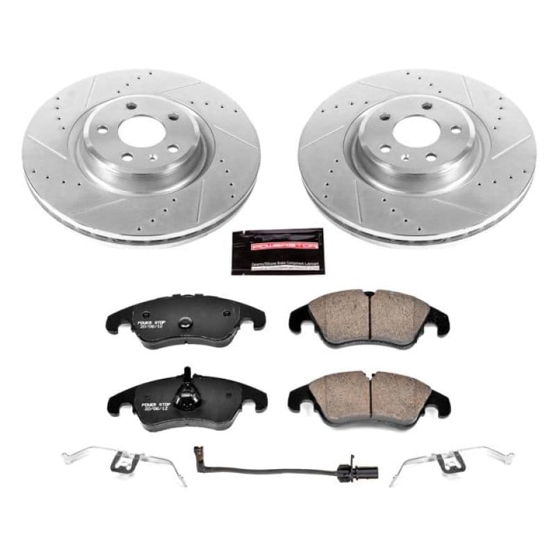 PowerStop Z23 Evolution Sport Brake Kit 355mm Carbon-Fiber Ceramic Pads