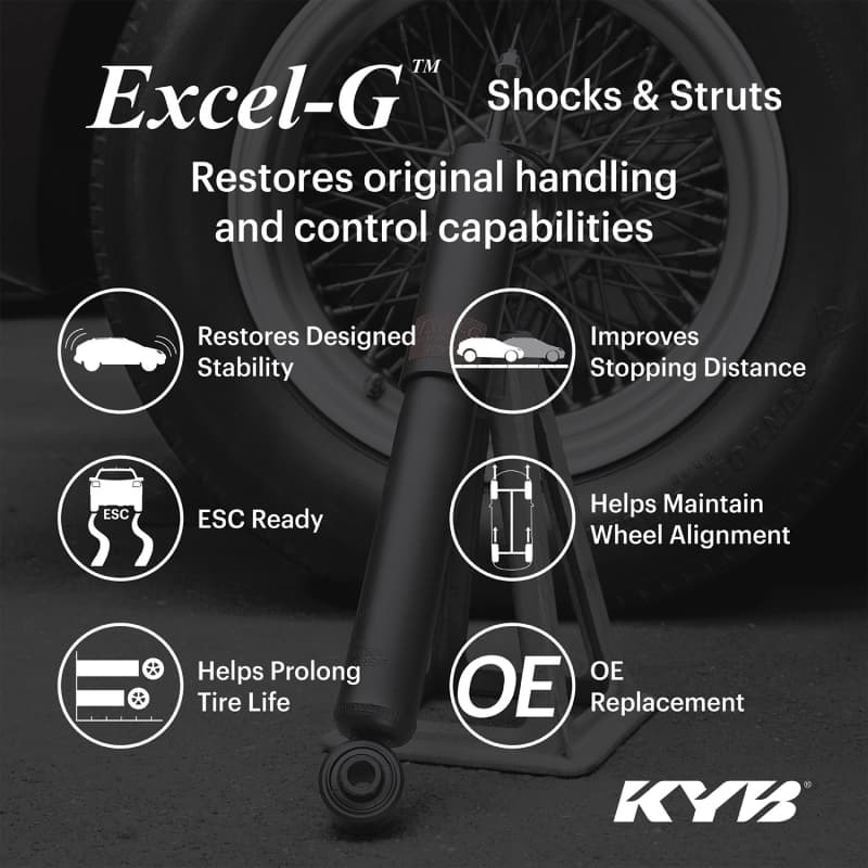KYB Excel-G Shock & Strut for Ride Control Restoration - Image 3