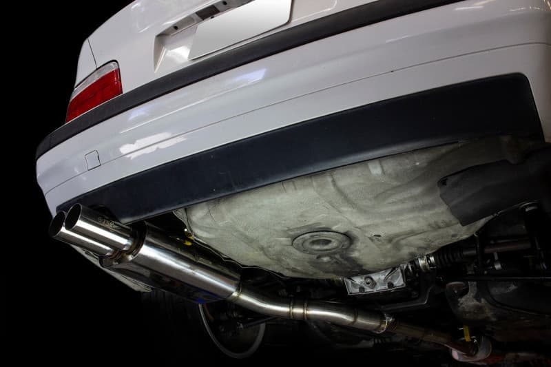 ISR Performance MBSE Axle Back Exhaust for BMW E36 Rear Section Only - Image 2