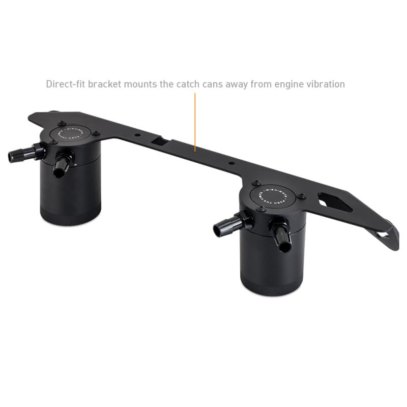 Mishimoto Baffled Oil Catch Can for Ford 2.7L EcoBoost Second Gen - Factory Spec - Image 2