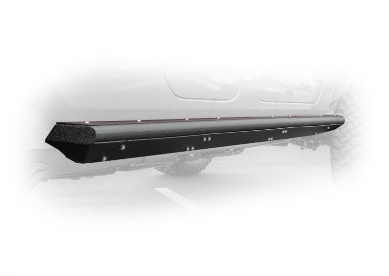 DV8 Offroad Rock Slider Steps for 2019+ Jeep Gladiator with Anti-Slip Panels