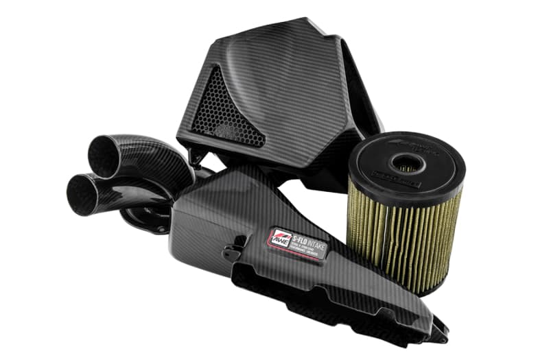 AWE Tuning S-FLO Carbon Intake for RS6 / RS7 Full Floating Carbon Fiber - Image 4