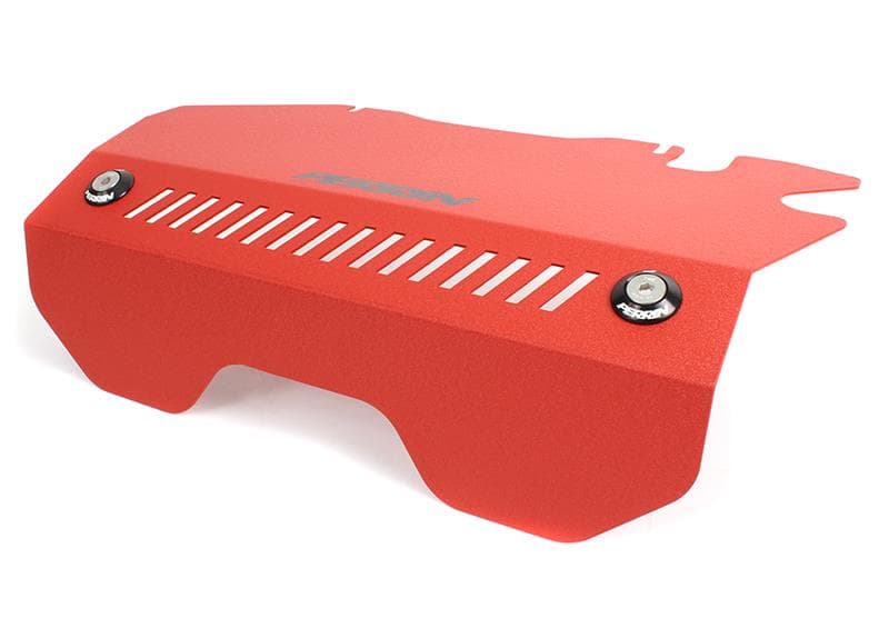 Perrin Performance Engine & Pulley Cover Kit for 15-21 Subaru WRX Red - Image 3