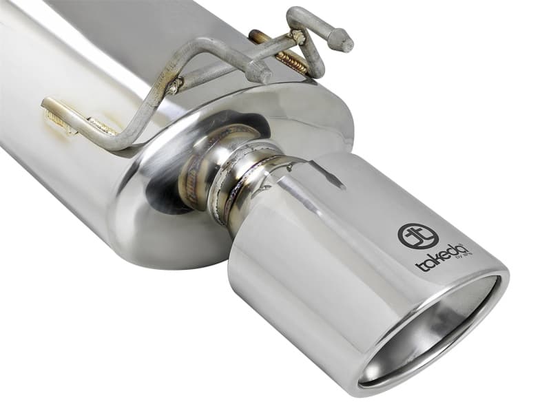 aFe Takeda Axle Back Exhaust for Honda Accord 2.4L 2.25in Dual 1.75in Tubing - Image 2