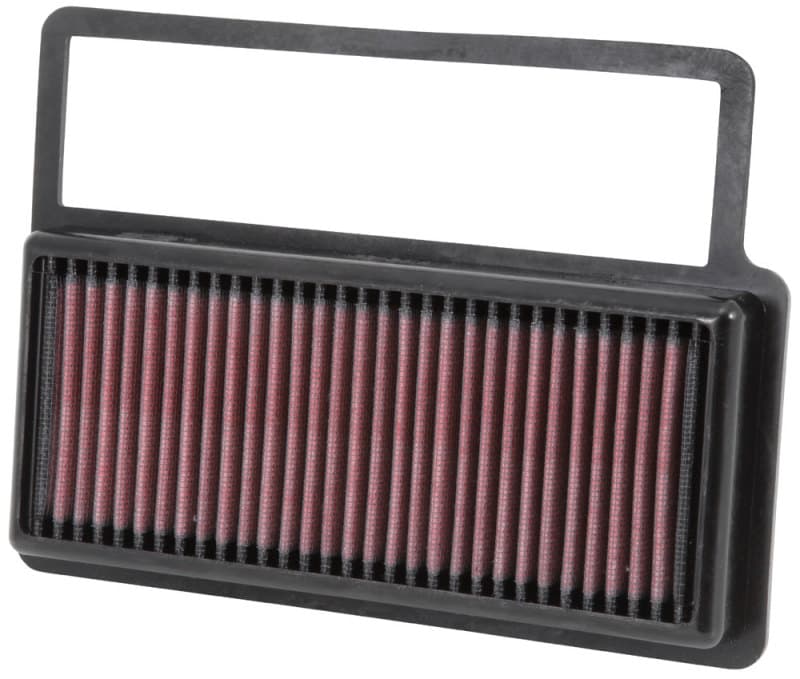 K&N Engineering Drop-In Air Filter Washable Reusable High-Flow for Multiple V...