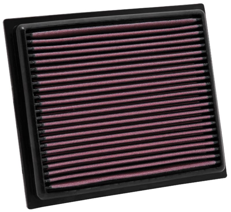 K&N Engineering Drop-In High-Flow Air Filter for Multiple Vehicles Reusable