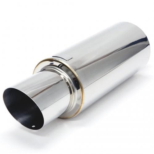 BLOX Racing Universal Muffler 76.2mm N1 Angled Tip - Image 2