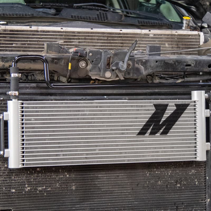 Mishimoto Transmission Cooler for 2010-2012 Dodge 2500/3500 6.7L Cummins Tube...