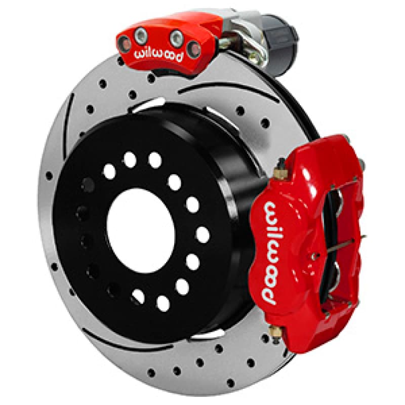 Wilwood Forged Dynalite Rear Electronic Parking Brake Kit for D/S Rotor