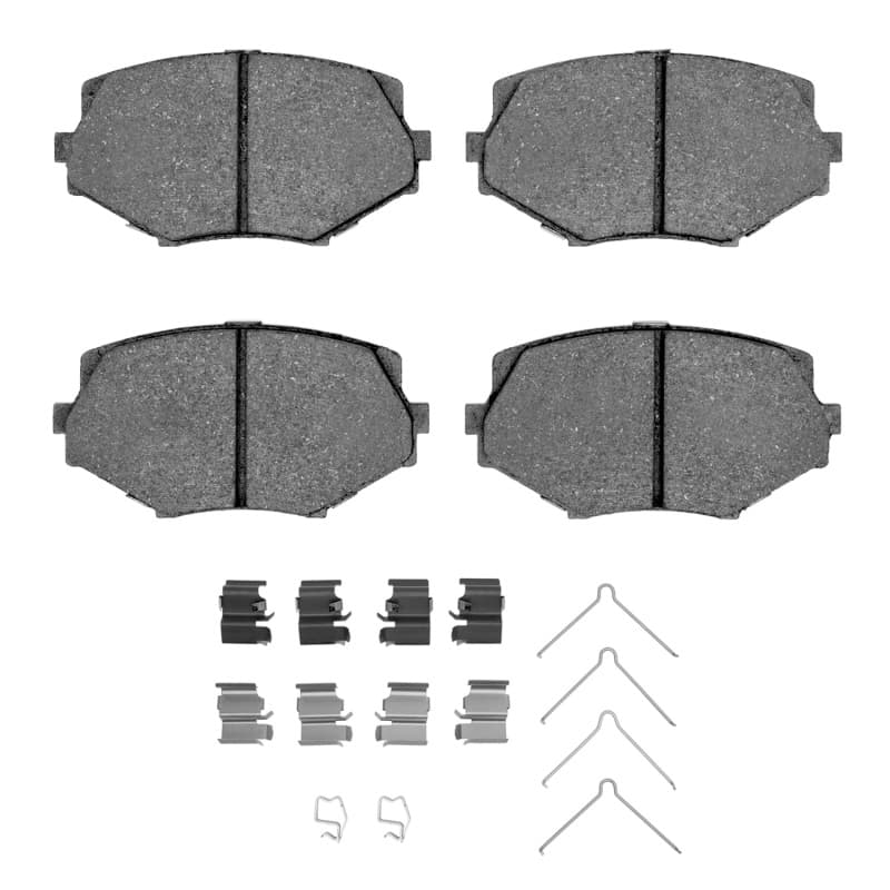 DFC 4000 HybriDynamic Brake Pads Consistent Pedal Feel Low Dust Low Noise