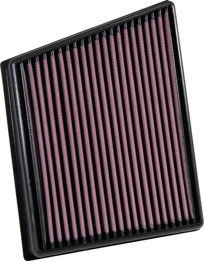 K&N Engineering Drop-In High-Flow Washable Air Filter for Universal Fit