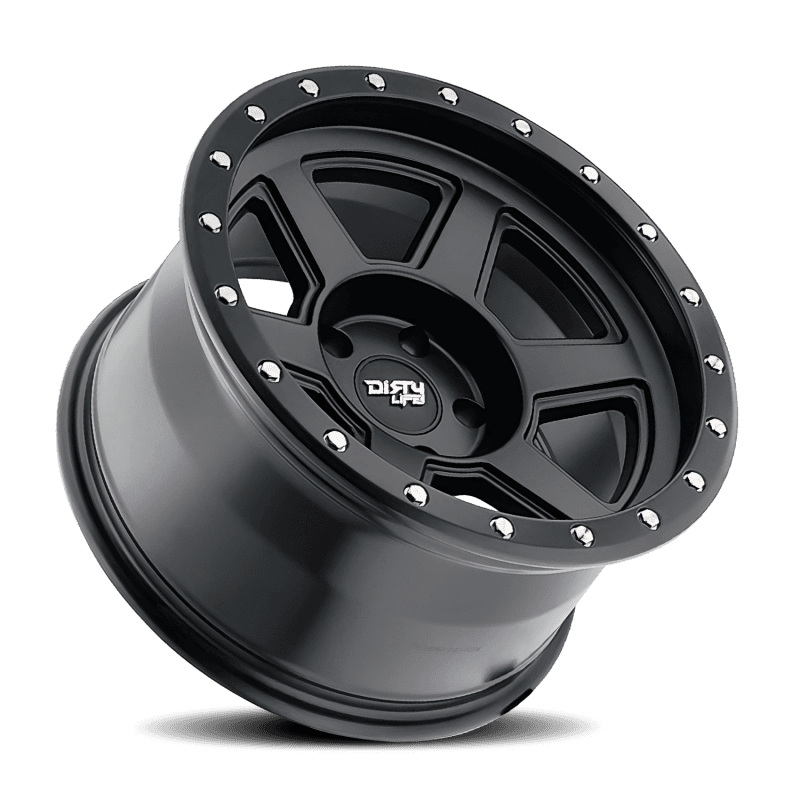 Dirty Life 9315 Compound 17x9 6x139.7 106mm Hub Matte Black Wheel - Image 2