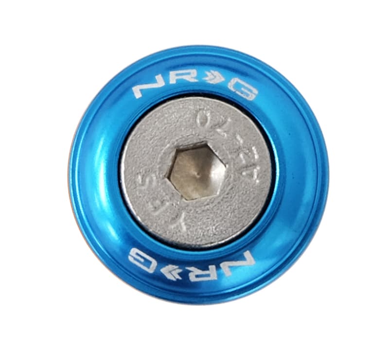 NRG Fender Washer Kit for Plastic w/Rivets Blue Set of 10 - Image 4