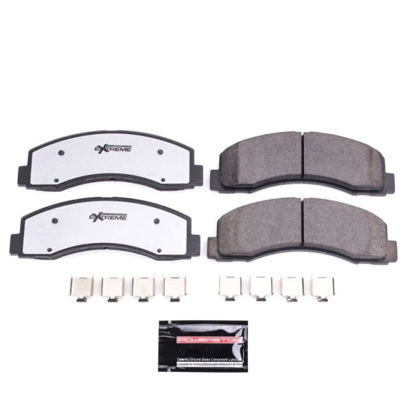 PowerStop Z36 Ceramic Brake Pads for Trucks & SUVs Low-Dust Carbon-Fiber Comp...