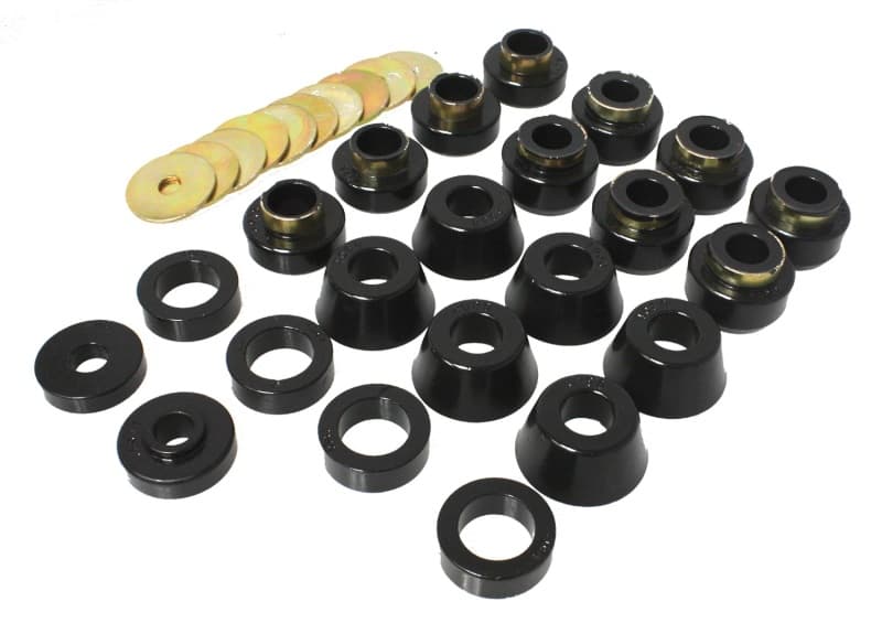 Energy Suspension Body Mounts Hyper-Flex Polyurethane for Truck Cab and Bed A... - Image 2