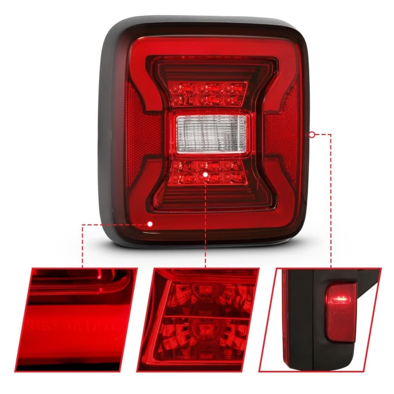 ANZO LED Taillights for Chevy C6 100% Street Legal - Image 4