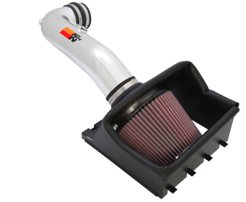 K&N Engineering Cold Air Intake for Chevy C6 Mandrel-Bent Aluminum Tube