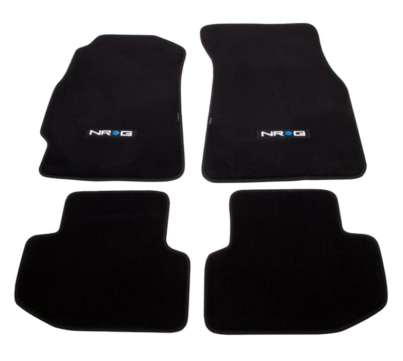 NRG Floor Mats for 94-01 Acura Integra - 4pc Set with NRG Logo