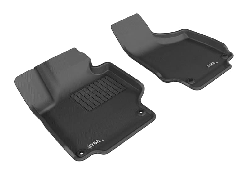 3D MAXpider Kagu Front Floor Mats for Chevy C6 Black