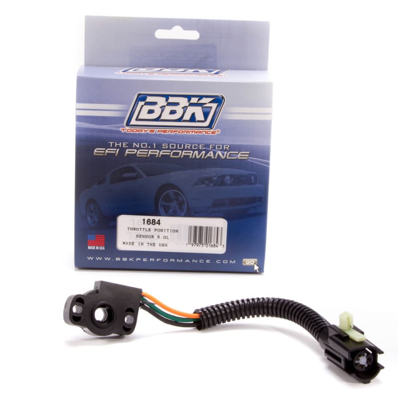 BBK Throttle Position Sensor for Fuel Injected Cars Replacement Sensor 1684