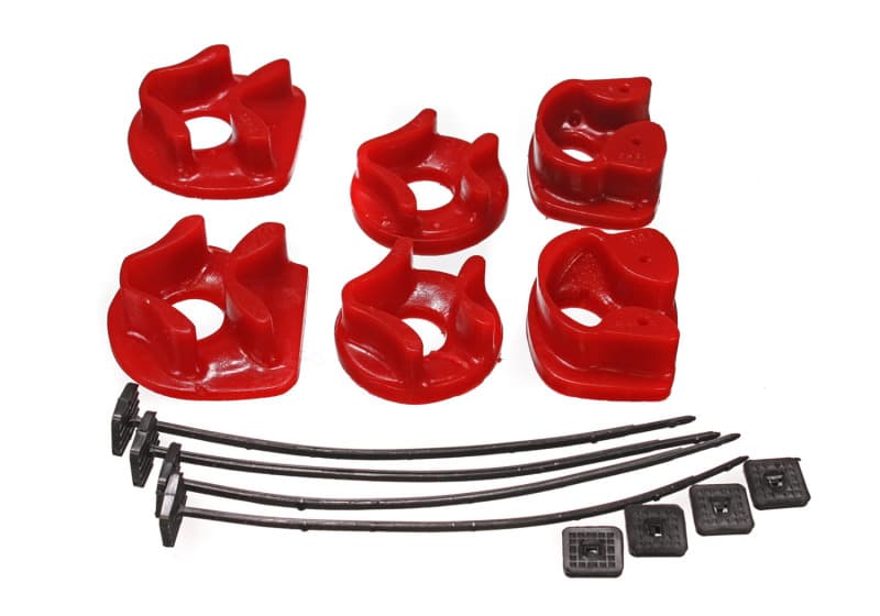 Energy Suspension Motor Mounts for Cars & Trucks Red Torque Resistant Design - Image 3