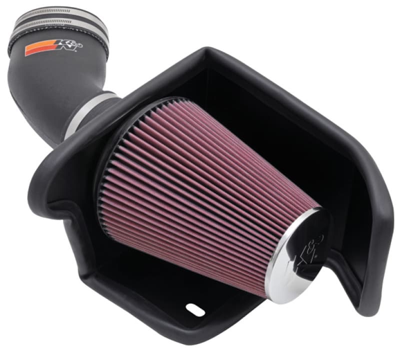 K&N Engineering 57 FIPK Air Intake for Increased Airflow with HDPE Tube - Image 2