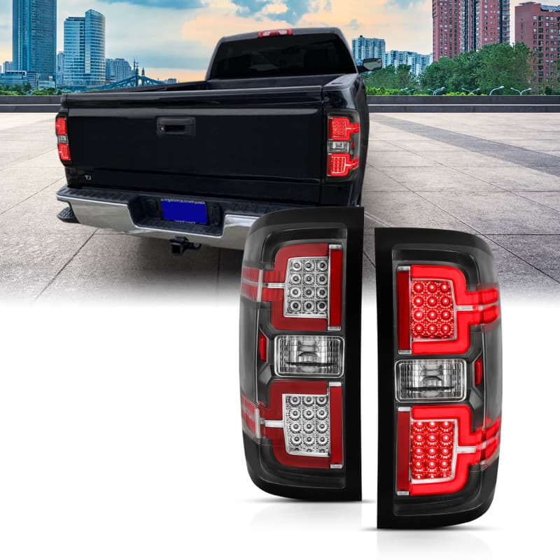 ANZO LED Taillights for Chevy C6 100% Street Legal