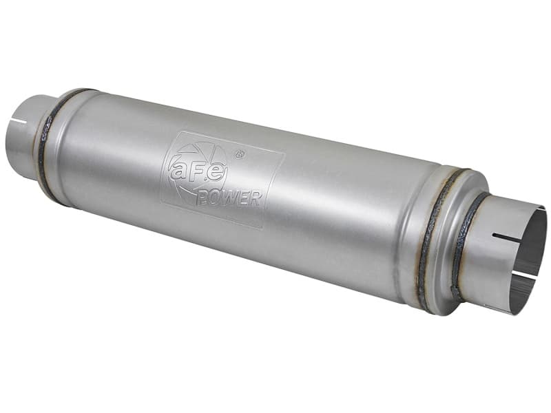 aFe Universal Aluminized Steel Performance Muffler with Perforated Core