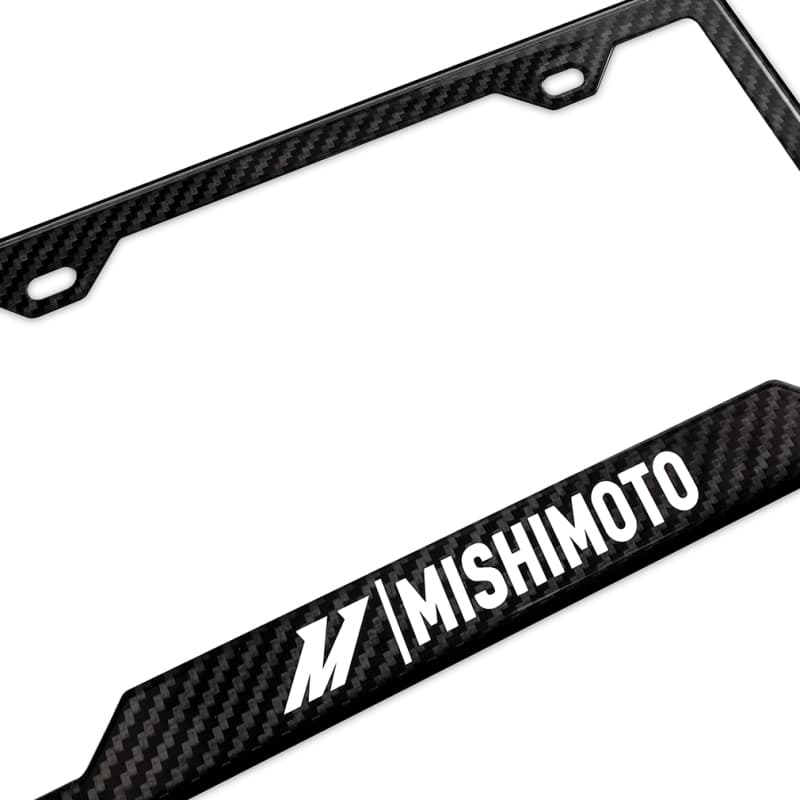 Mishimoto Carbon Fiber License Plate Frame 3K Twill Ultra-Light Ultra-Strong - Image 3