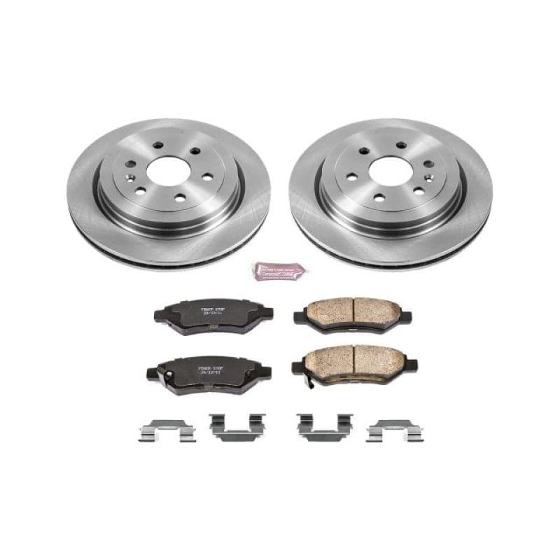 PowerStop Autospecialty Brake Kit with Z17 Ceramic Pads and Rotors