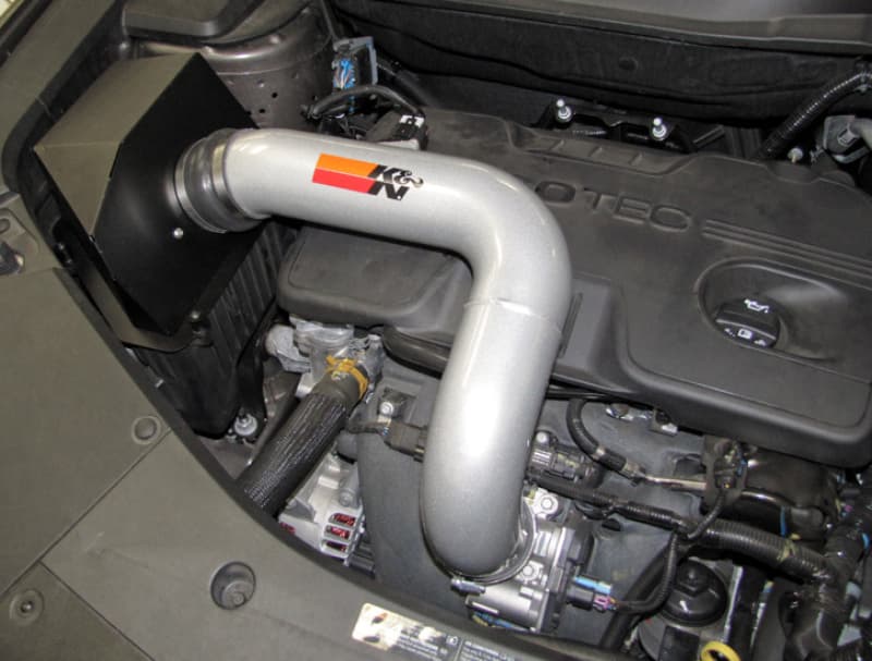K&N Engineering 77 Metal Cold Air Intake for Chevy C6 with Mandrel-Bent Alumi... - Image 4