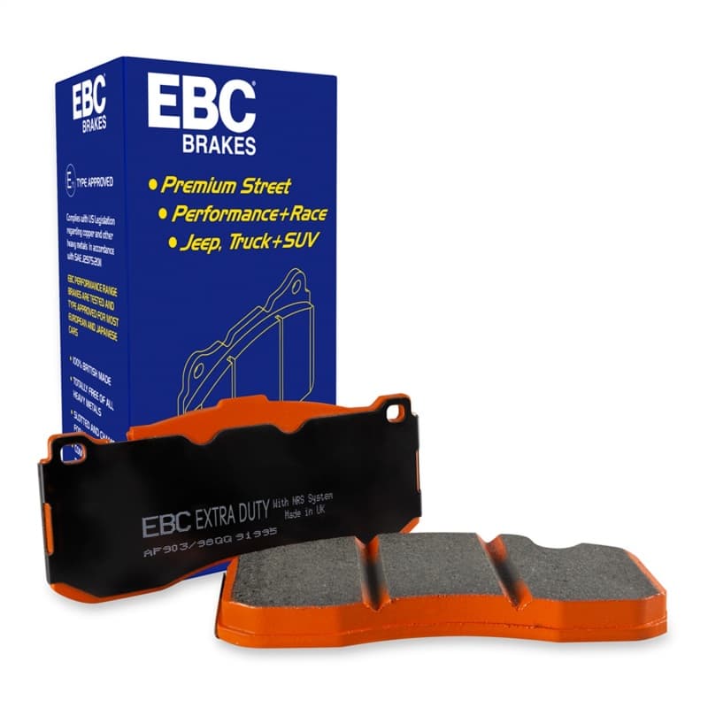 EBC Extra Duty Brake Pad Set for Heavy Duty Use High Friction ECO Material - Image 5