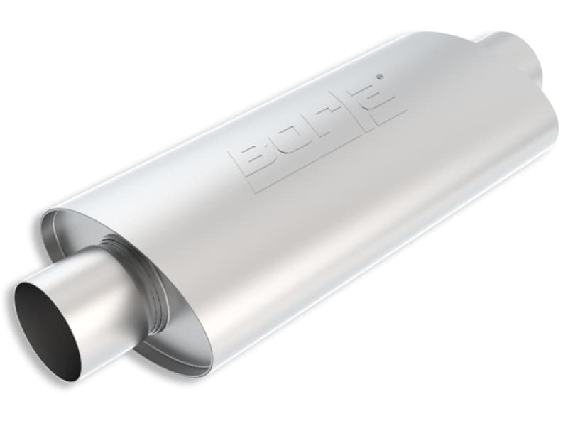Borla XR-1 Muffler for Racing Applications Austenitic Stainless Steel Oval Of...