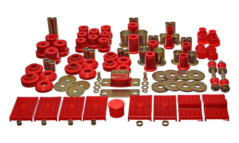 Energy Suspension Hyper-Flex Polyurethane Bushings Red - Image 3