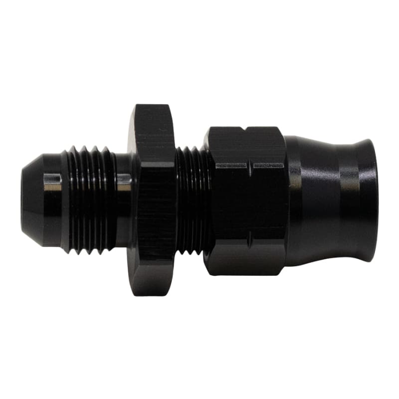 DeatschWerks Adapter Kit 6AN Male Flare to 3/8" Hardline Compression Matte Black