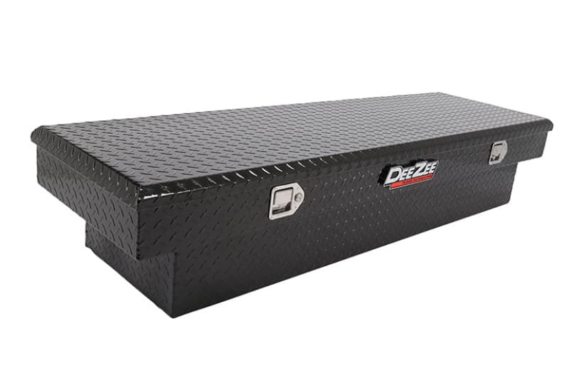 Dee Zee Red Label Single Lid Aluminum Toolbox for Trucks Heavy Duty Brite-Tread - Image 2