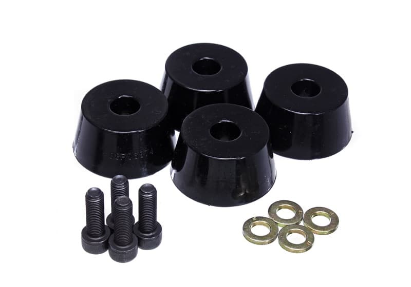 Energy Suspension Bump Stops for Chevy C6 Black 8.9103G - Image 2