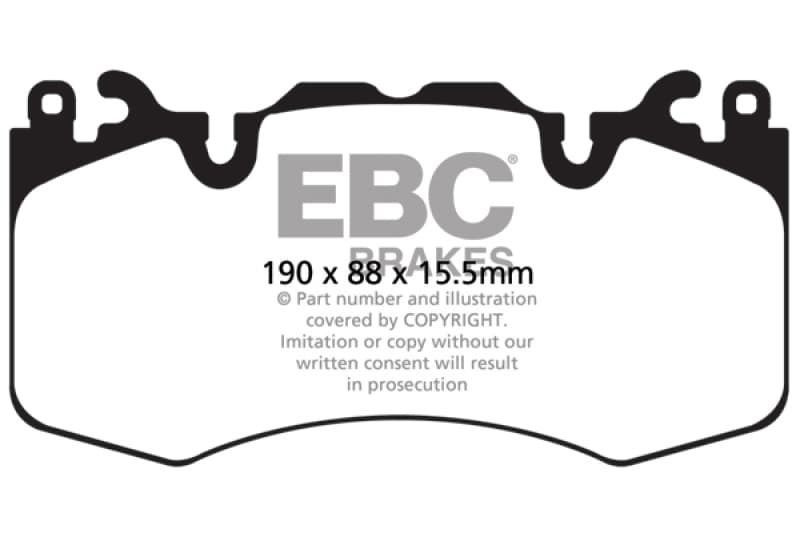 EBC Brake Pad Set for Chevy C6 Extra Duty