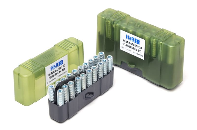 H&R Quick-Safe Wheel Stud Conversion Kit with Thread Locking Compound and Hex...