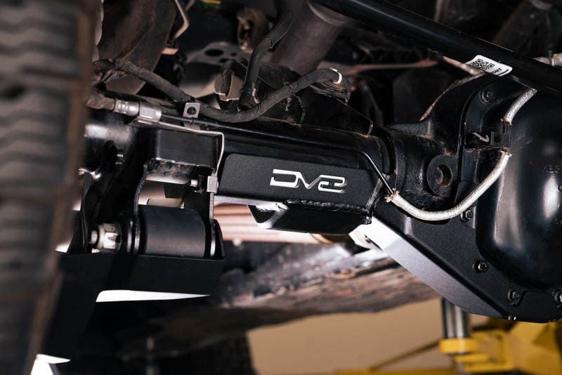 DV8 Offroad Rear Shock Skids for Bronco Single-Piece Rear Axle Protection