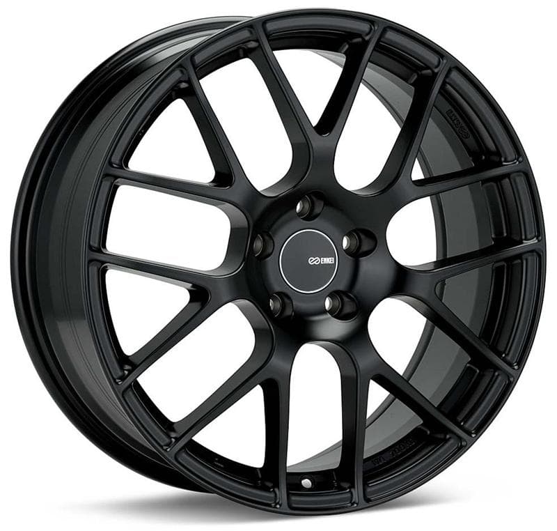 Enkei Raijin 18x8.5 45mm Offset 5x100 72.6 Bore Black Wheel - Image 2