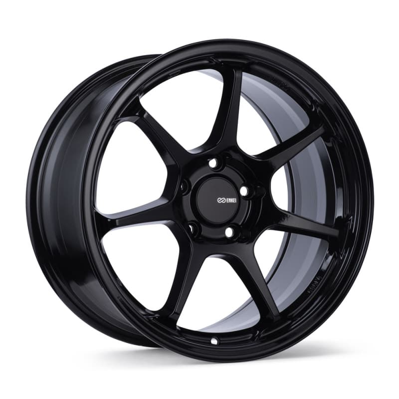 Enkei TS-7 18x9.5 5x114.3 38mm Offset Gloss Black Wheel