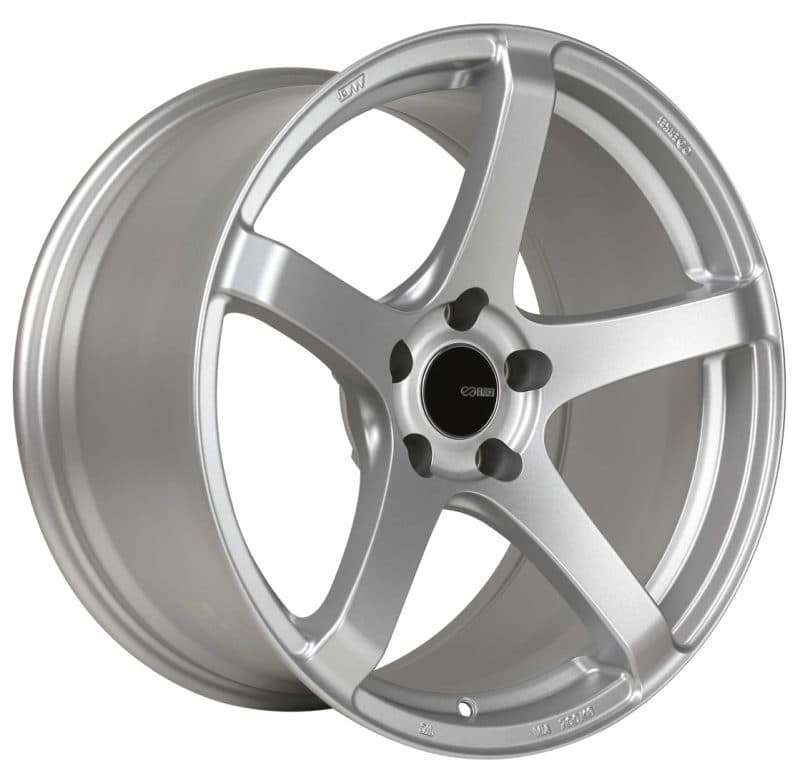 Enkei Kojin 17x8 35mm Offset 5x114.3 Matte Silver Wheel