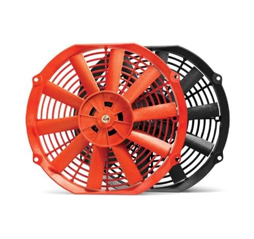 BLOX Racing 10in Electric Slim Fan Red