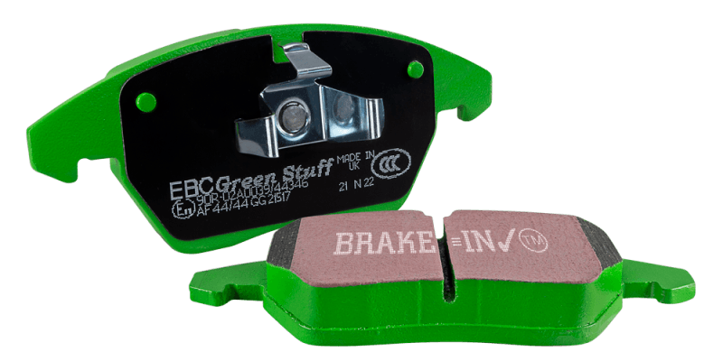 EBC Brake Pad Set for Chevy C6 Greenstuff Performance Compound - Image 3