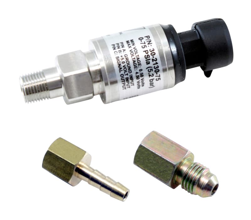 AEM PSIa Pressure Sensor Stainless Steel 75 PSIa Absolute Pressure