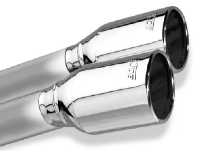 Borla Axle-Back Exhaust for 5.0L Mustang GT Bullitt Dual Chrome T-304 Tips S-...