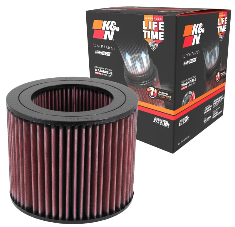 K&N Engineering Drop-In High-Flow Air Filter E-2443 Reusable Washable - Image 5